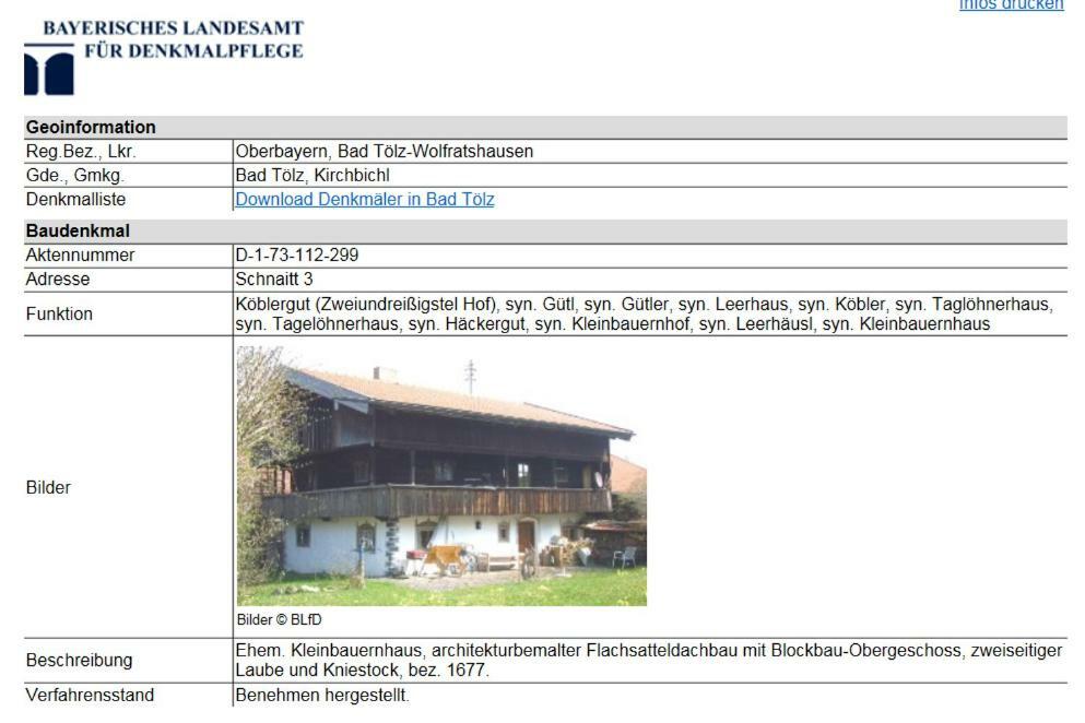 Ferienhaus Toelzer Land 巴特特尔茨 外观 照片