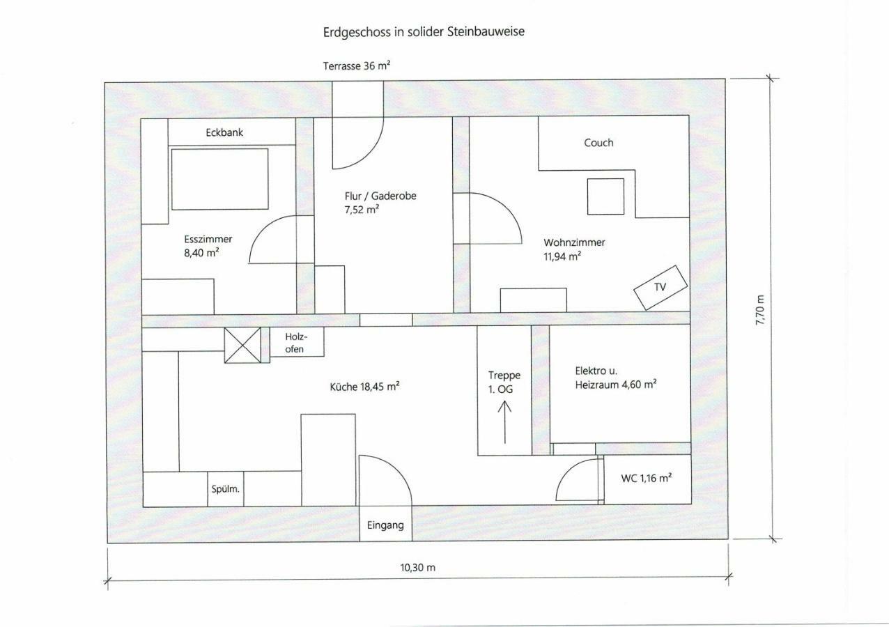 Ferienhaus Toelzer Land 巴特特尔茨 外观 照片